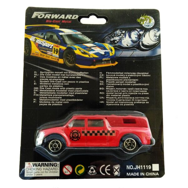 

Металлическая красная машинка Dragon Toys Forward