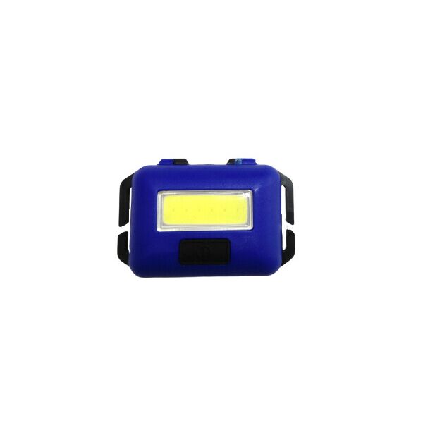 

Фонарь налобный LED COB 5W синий пластик (T89)