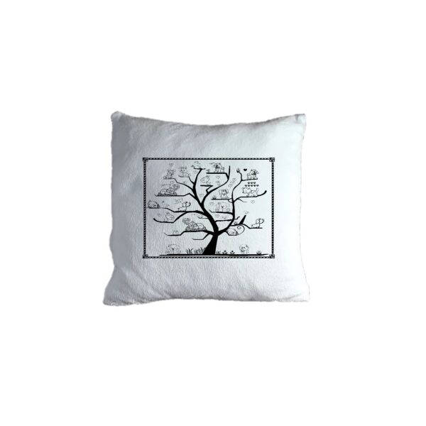 

Подушка с рисунком 35x35 см (PO111)
