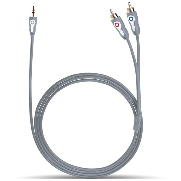 

Аудио кабель 3.5 Jack-2xRCA Oehlbach SL Audio 1m