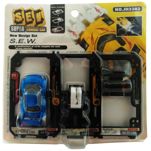 

Сборная машинка Sew Super Combat Car синяя
