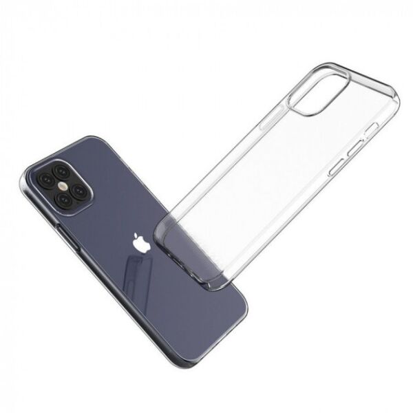

Силиконовый чехол TPU Case Strong (1.5mm) для iPhone 12 Pro Max (6.7") Transparent