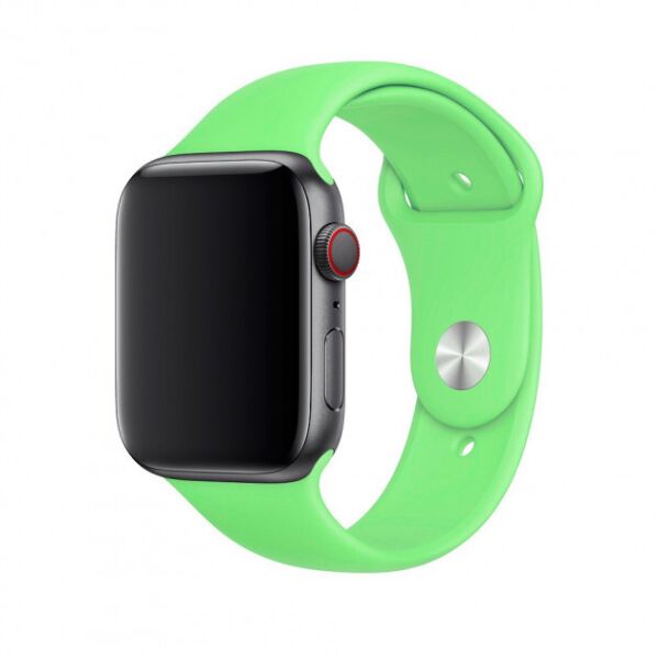 

Ремешок силиконовый Silicone Band for Apple Watch 38/40mm Green