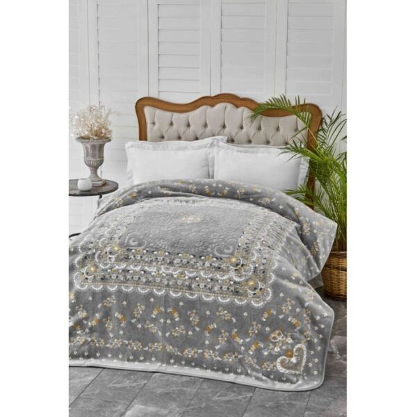 

Плед Karaca Home-Mihver gri 200*220 евро (svt-2000022268066)