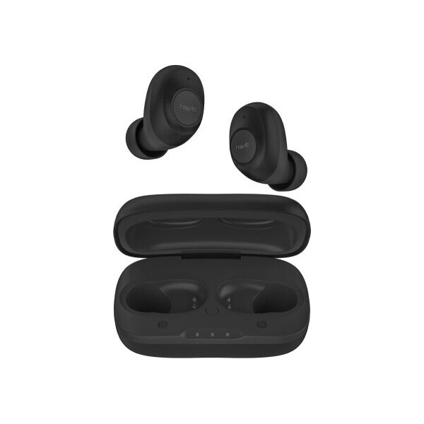 

Наушники гарнитура беспроводные Bluetooth HAVIT TW901 with charger Black