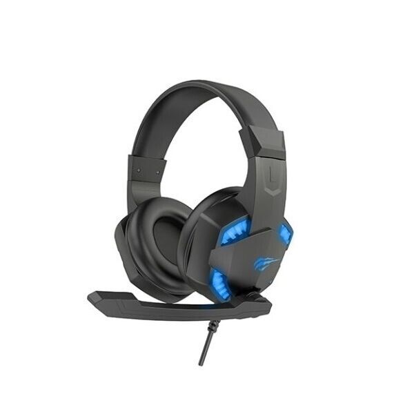 

Игровые наушники HAVIT HV-H2032D с микрофоном и подсветкой Black/Blue