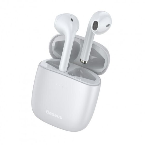 

Беспроводные Bluetooth наушники Baseus W04 Pro White