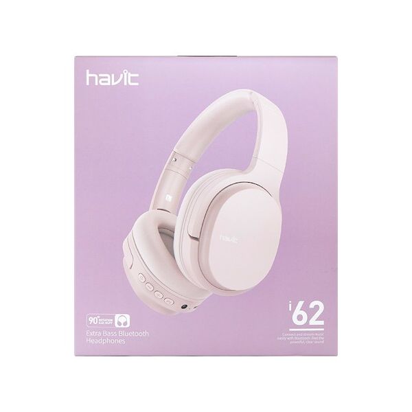 

Bluetooth наушники Havit HV-I62 Pink
