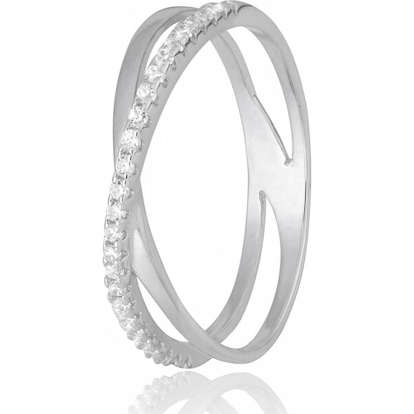 

Кольцо из серебра с куб. циркониями, размер 18.5 (823347)