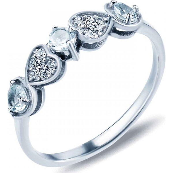 

Кольцо из серебра с топазами и куб. циркониями, размер 15.5 (887792)