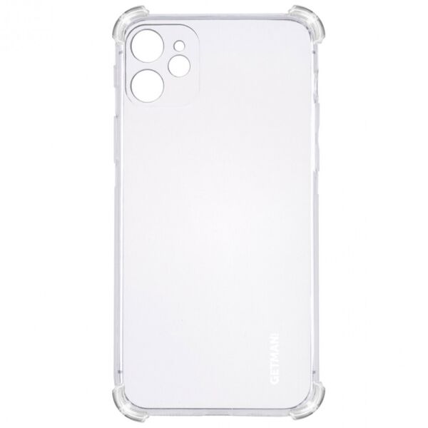 

TPU чехол GETMAN Ease logo усиленные углы для Apple iPhone 11 (6.1") Бесцветный (прозрачный) (4673426)