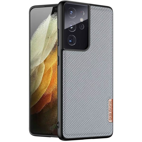 

Чехол TPU+Textile Dux Ducis Fino для Samsung Galaxy S21 Ultra Синий (5656708)