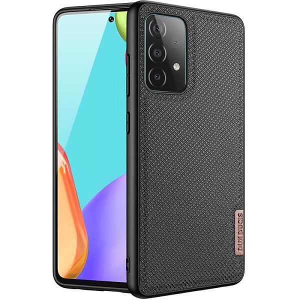 

Чехол TPU+Textile Dux Ducis Fino для Samsung Galaxy A52 4G / A52 5G Черный (6743697)