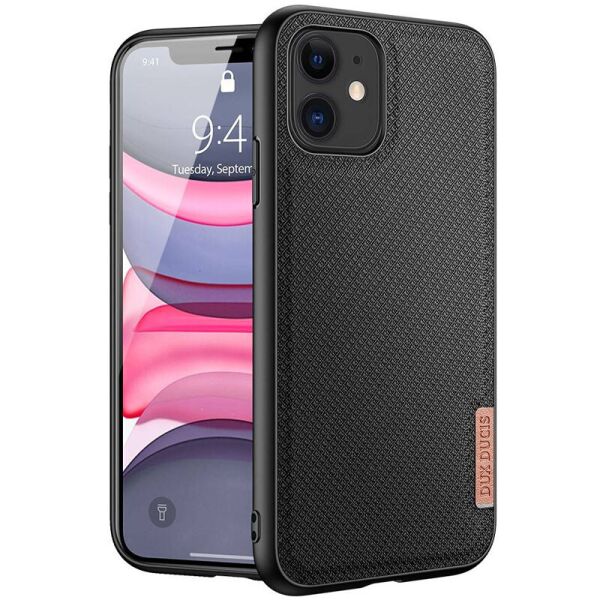 

Чехол TPU+Textile Dux Ducis Fino для Apple iPhone 11 (6.1") Черный (307788)