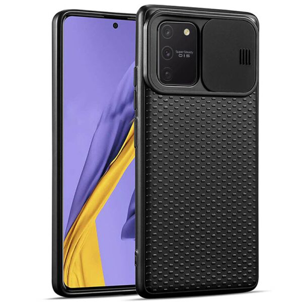 

Чехол Camshield Black TPU со шторкой защищающей камеру для Samsung Galaxy S10 Lite Черный / Черный (9681497)
