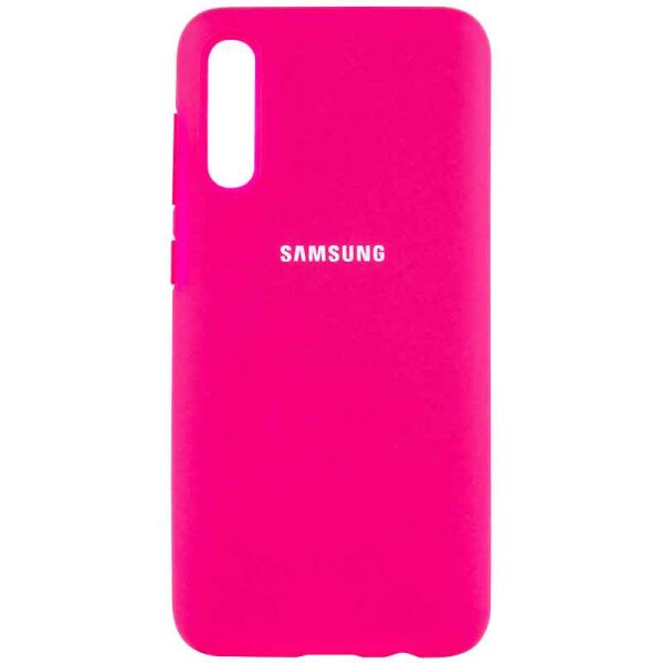 

Чехол Silicone Cover Full Protective (AA) для Samsung Galaxy A50 (A505F) / A50s / A30s Розовый / Barbie pink (6295624)