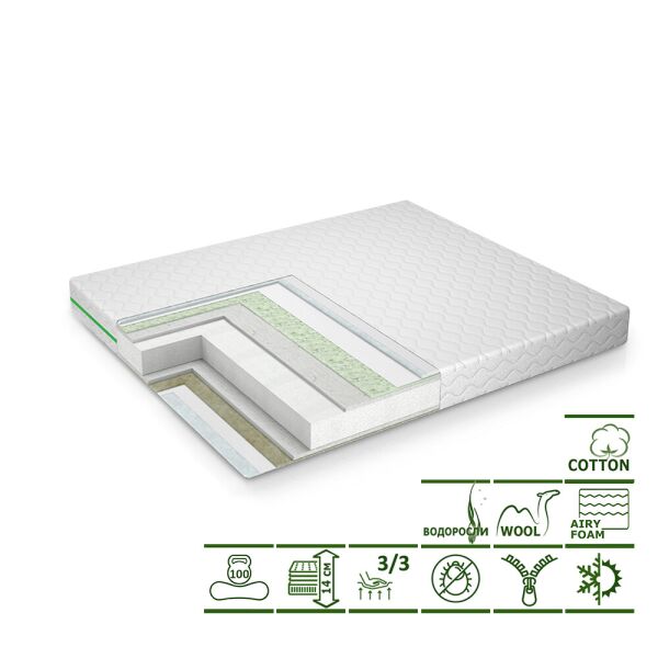 

Ортопедический матрас GS Breaze 180х190 см