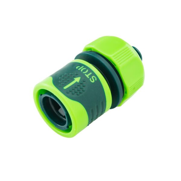 

Коннектор для шланга с аквастопом Verto - 1/2" x 1/2" Pro