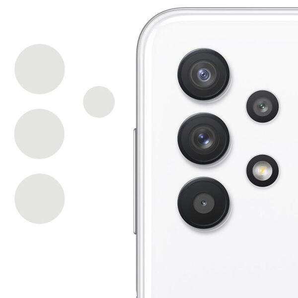 

Гибкое защитное стекло 0.18mm на камеру (тех.пак) для Samsung Galaxy A32 4G / A32 5G Прозрачный (4817048)