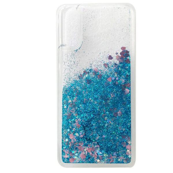 

TPU чехол Liquid hearts для Samsung A750 Galaxy A7 (2018) Голубой