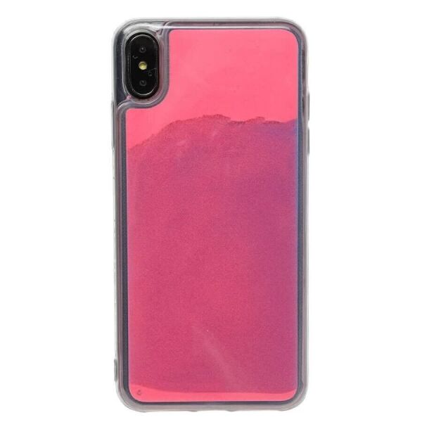 

Неоновый чехол Neon Sand glow in the dark для Apple iPhone X / XS (5.8") Розовый