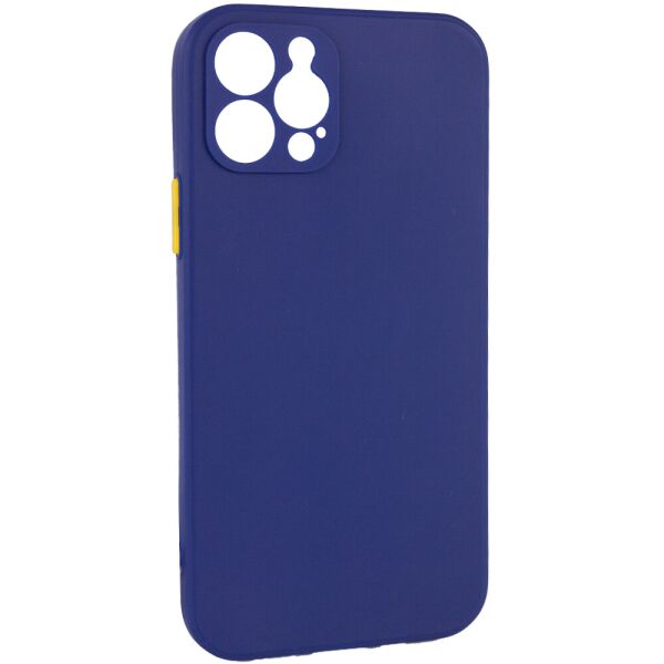 

Чехол TPU Square Full Camera для Apple iPhone 12 Pro Max (6.7") Синий (9169710)