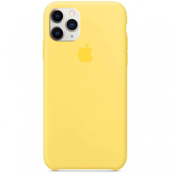 

Чехол Silicone Case (AA) для Apple iPhone 11 Pro (5.8") Желтый / Canary Yellow