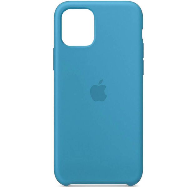 

Чехол Silicone Case (AA) для Apple iPhone 11 Pro Max (6.5") Голубой / Cornflower