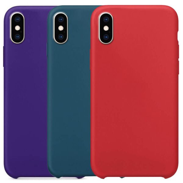 

Чехол Silicone Case without Logo (AA) для Apple iPhone XS Max (6.5") Красный / Red
