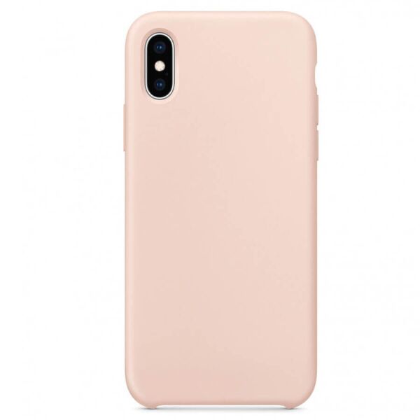 

Чехол Silicone Case without Logo (AA) для Apple iPhone XS Max (6.5") Розовый / Pink Sand