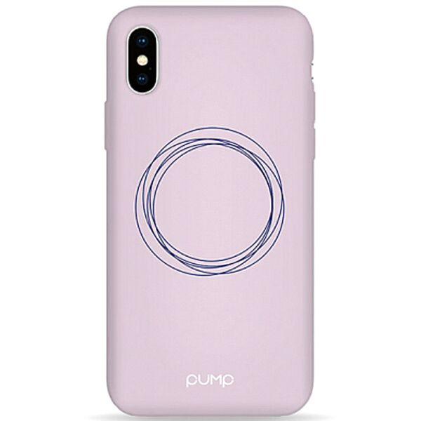 

Чехол Pump Silicone Minimalistic для Apple iPhone X / XS (5.8") Circles on Light