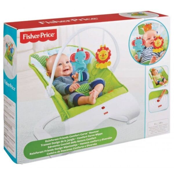 

Массажное кресло Тропичные друзья Fisher-Price (CJJ79)