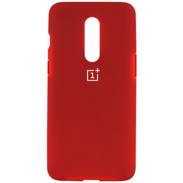 

Чехол Silicone Cover Full Protective (AA) для OnePlus 7 Pro Красный / Dark Red