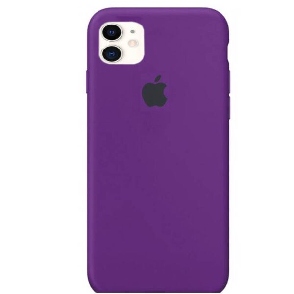 

Чехол Silicone Case Full Protective (AA) для Apple iPhone 11 (6.1") Фиолетовый / Grape