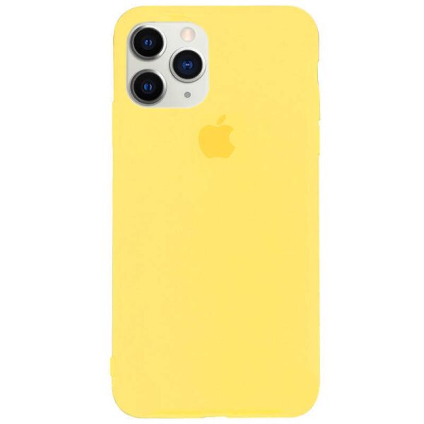 

Чехол Silicone Case Full Protective (AA) для Apple iPhone 11 Pro (5.8") Желтый / Mellow Yellow