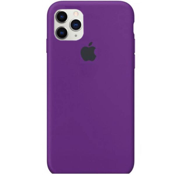 

Чехол Silicone Case Full Protective (AA) для Apple iPhone 12 Pro / 12 (6.1") Фиолетовый / Grape