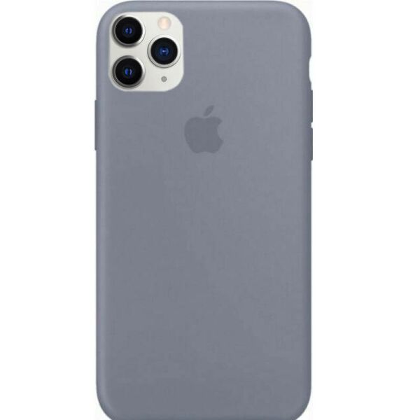 

Чехол Silicone Case Full Protective (AA) для Apple iPhone 11 Pro Max (6.5") Серый / Lavender Gray