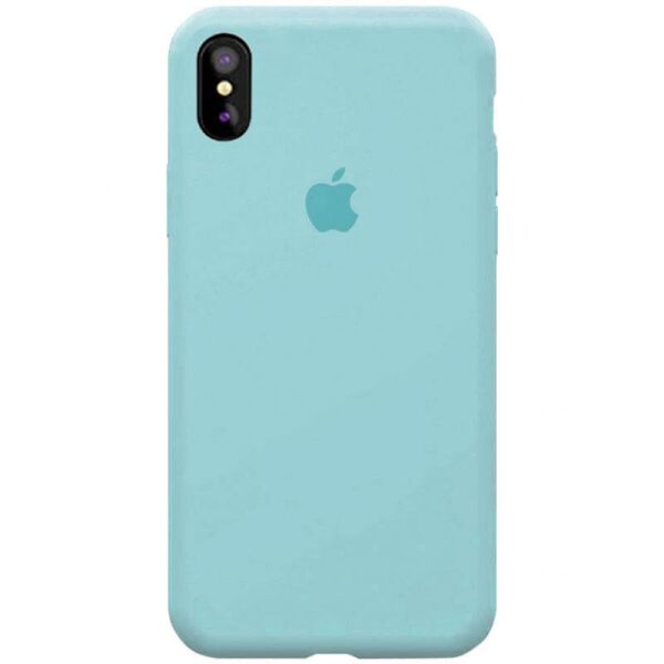 

Чехол Silicone Case Full Protective (AA) для Apple iPhone XS Max (6.5") Бирюзовый / Turquoise