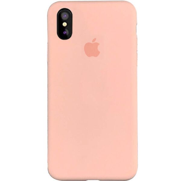 

Чехол Silicone Case Full Protective (AA) для Apple iPhone XS Max (6.5") Розовый / Pink