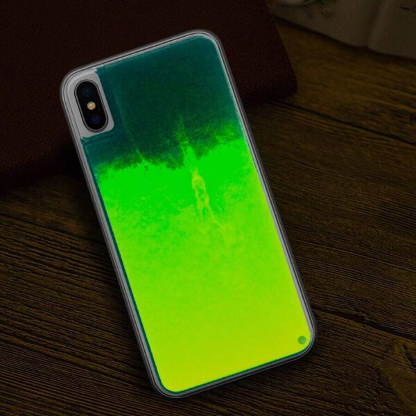 

Неоновый чехол Neon Sand glow in the dark для Apple iPhone XS Max (6.5") Зеленый