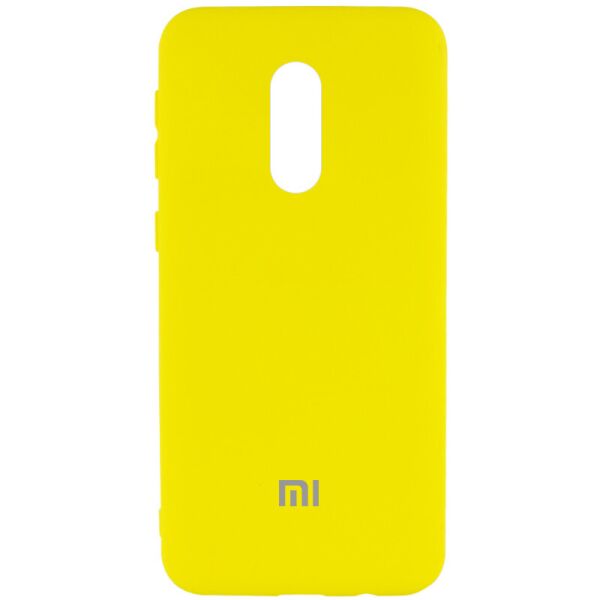 

Чехол Silicone Cover My Color Full Protective (A) для Xiaomi Redmi Note 4X / Note 4 (Snapdragon) Желтый / Flash (5328996)