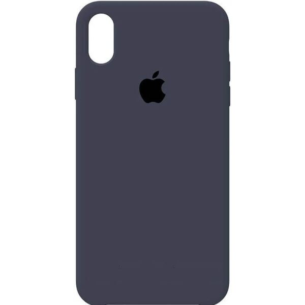 

Чехол Silicone Case Full Protective (AA) для Apple iPhone XR (6.1") Серый / Dark Grey