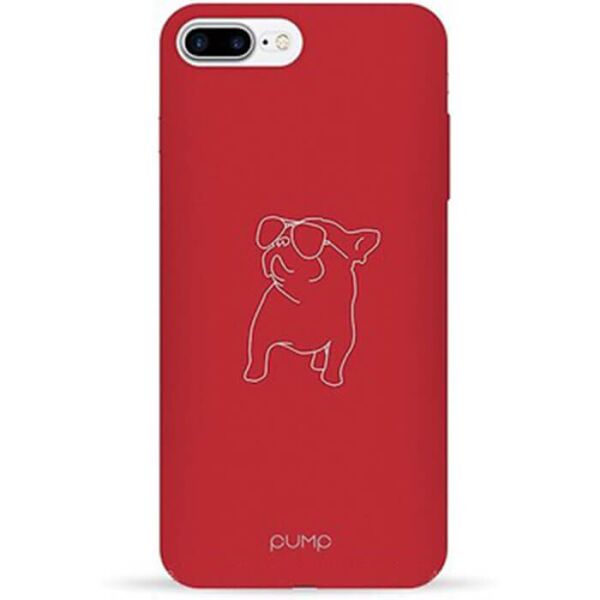 

Чехол Pump Silicone Minimalistic для Apple iPhone 7 plus / 8 plus (5.5") Pug With
