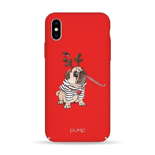 

Чехол Pump Tender Touch для Apple iPhone X (5.8") / XS (5.8") Christmas Dog