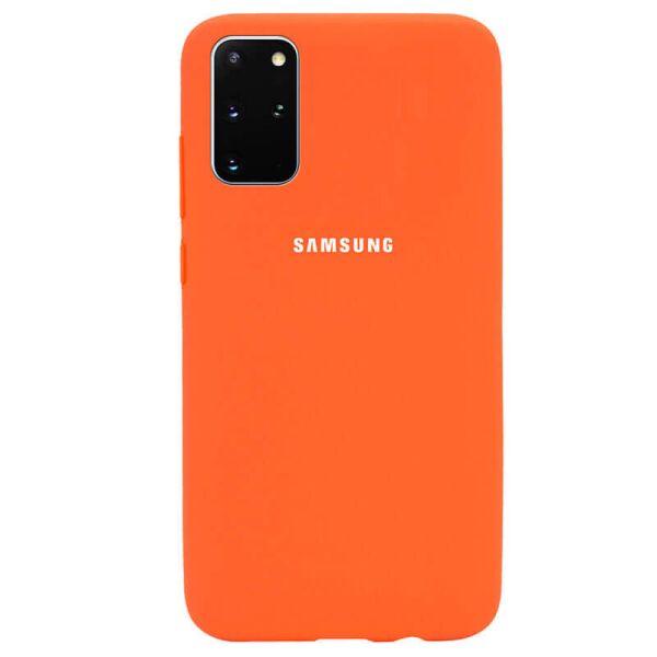 

Чехол Silicone Cover Full Protective (AA) для Samsung Galaxy S20+ Оранжевый / Orange