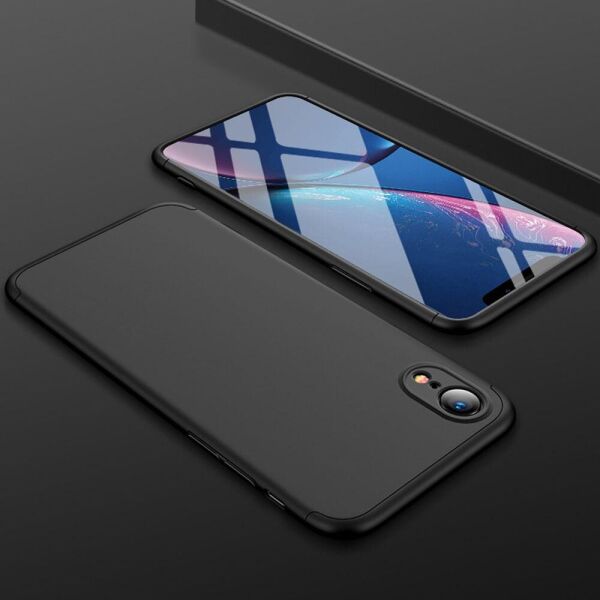 

Пластиковая накладка GKK LikGus 360 градусов (opp) для Apple iPhone XR (6.1") Черный