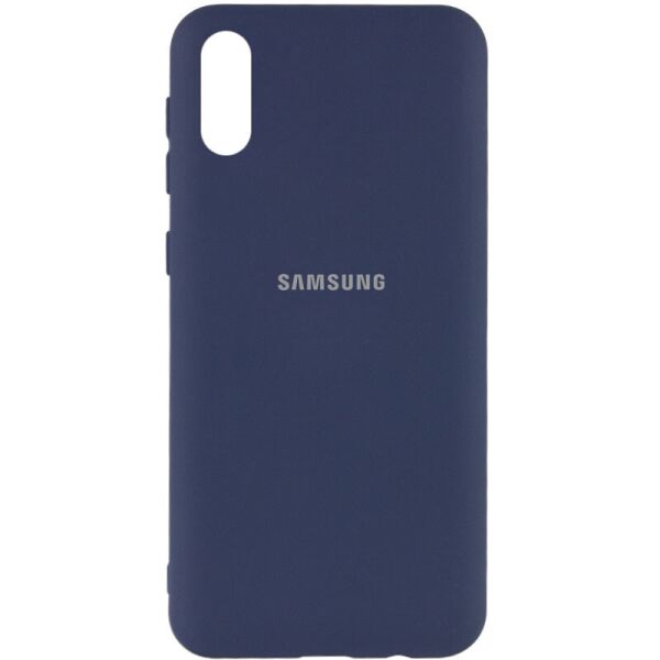 

Чехол Silicone Cover My Color Full Protective (A) для Samsung Galaxy A02 Синий / Midnight blue (5666300)