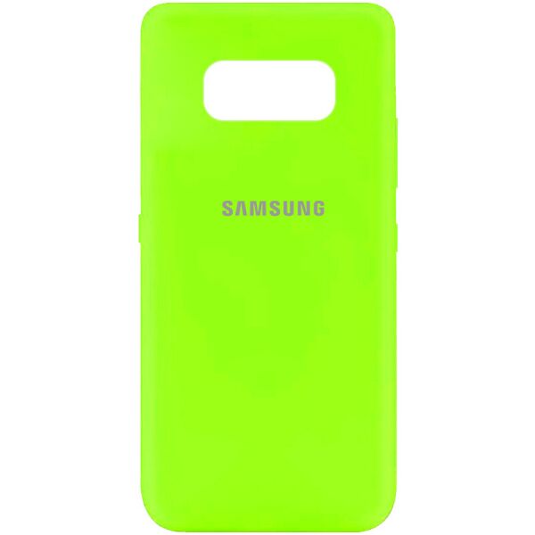 

Чехол Silicone Cover My Color Full Protective (A) для Samsung G950 Galaxy S8 Салатовый / Neon green (9827931)