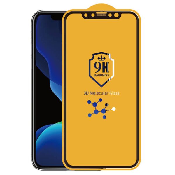 

Молекулярное 3D стекло Flexible Molecular для Apple iPhone 11 / XR Черный (6135717)