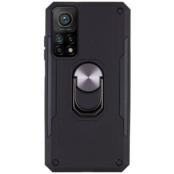 

Ударопрочный чехол SG Ring Color магнитный держатель для Xiaomi Mi 10T / Mi 10T Pro Черный (165246)